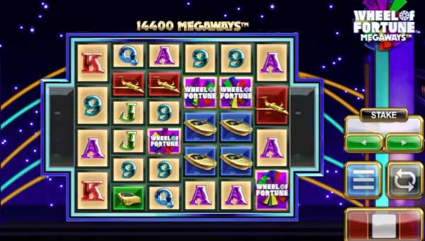 Wheel of Fortune Megaways gameplay