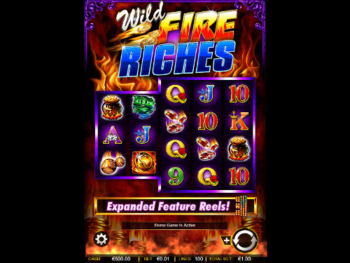 Wild Fire Riches gameplay