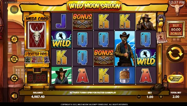 Wild Moon Saloon gameplay