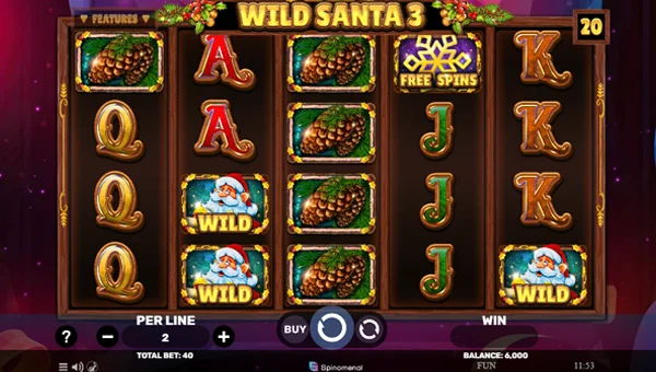 Wild Santa 3 gameplay