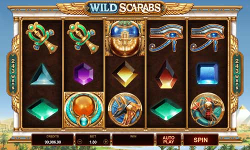 Wild Scarabs gameplay