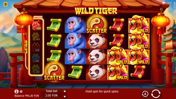 Wild Tiger gameplay