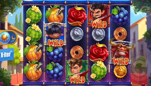Wild Toro 3 base game screenshot showing reels and features