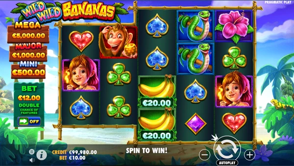 Wild Wild Bananas gameplay