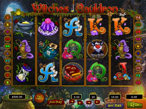 Witches Cauldron gameplay