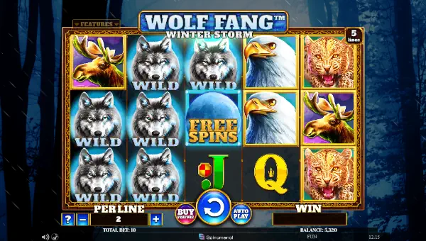 Wolf Fang Winter Storm gameplay