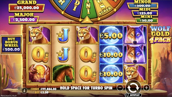Wolf Gold 4 Pack gameplay