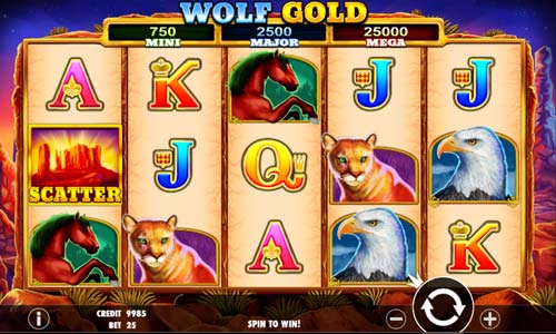 Wolf Gold gameplay