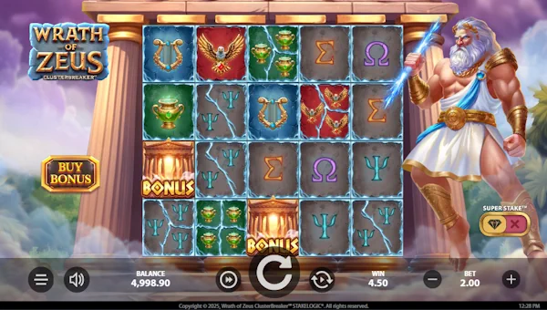 Wrath of Zeus Clusterbreaker gameplay