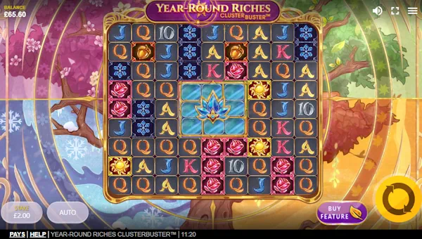 Year-Round Riches Clusterbuster gameplay